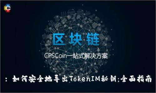 : 如何安全地导出TokenIM秘钥：全面指南