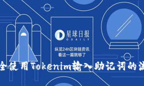 如何安全使用Tokenim输入助记词的流程详解