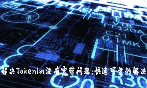 如何解决Tokenim没有宽带问题：快速可靠的解决方案